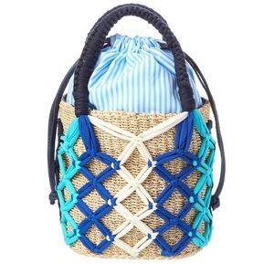 Rafé Michelle Bucket Tote, Blue